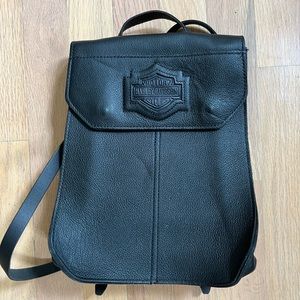 Harley-Davidson Leather Backpack